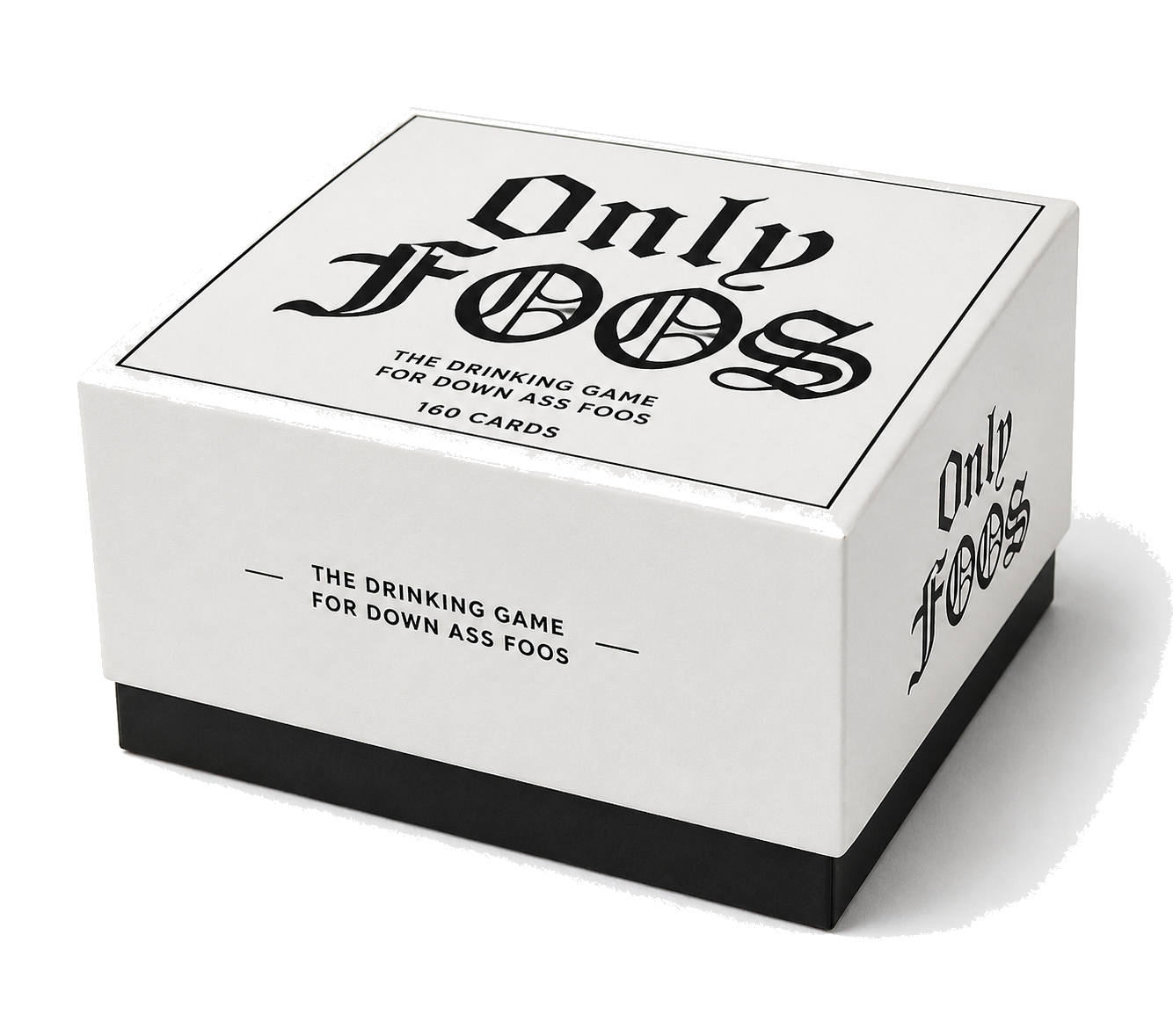 Only Foos card game box